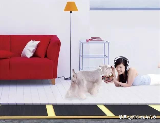 地暖的工作原理示意图(家用地暖工作原理图)