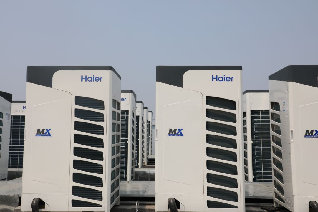 空气源热泵空调(海尔中央空调空气源热泵热风机)