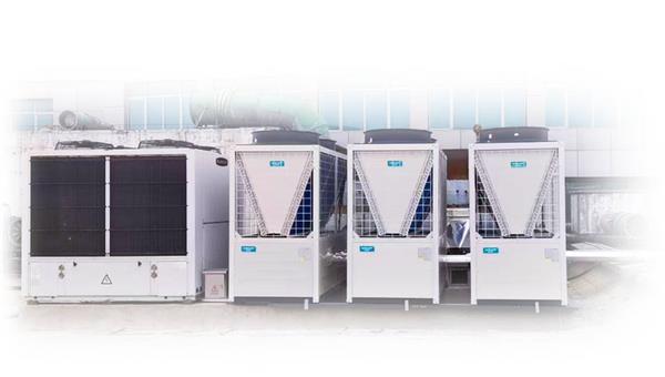 空气能供暖,为洗浴中心提供高效热源