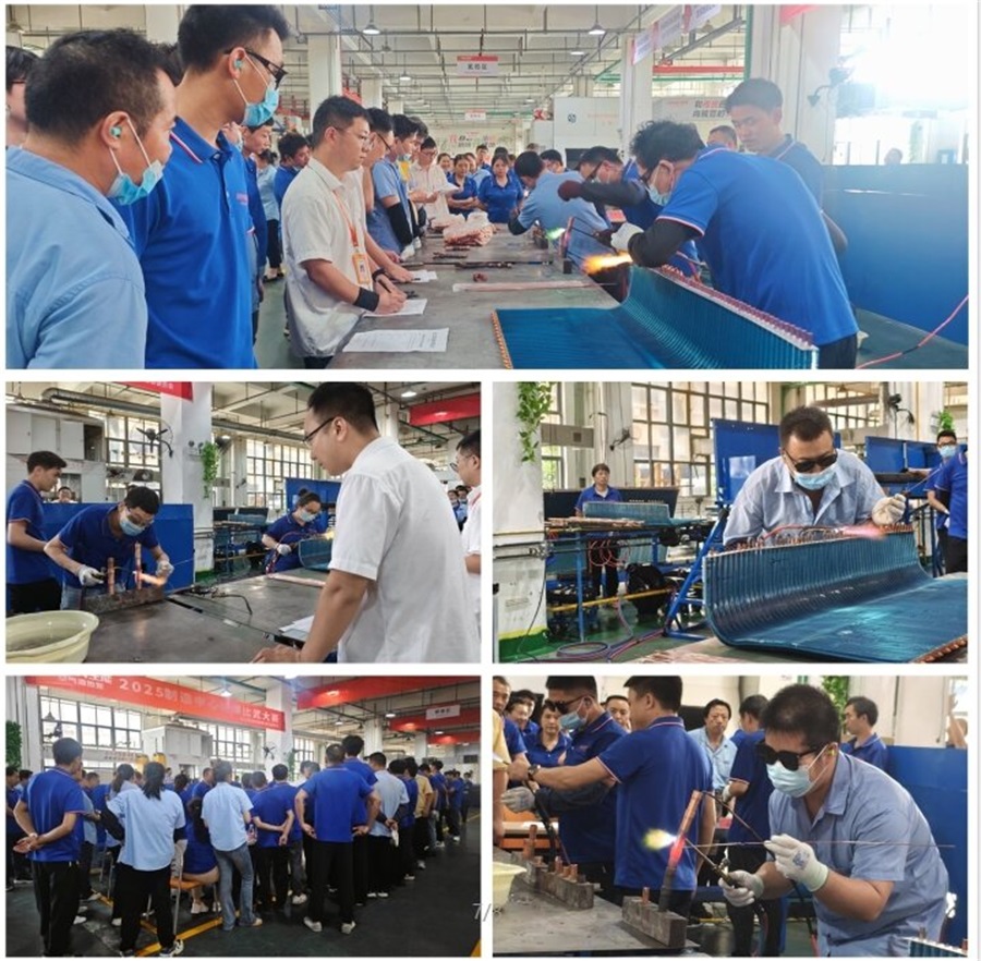 生能空气能第一届生产技能比武大赛圆满举行