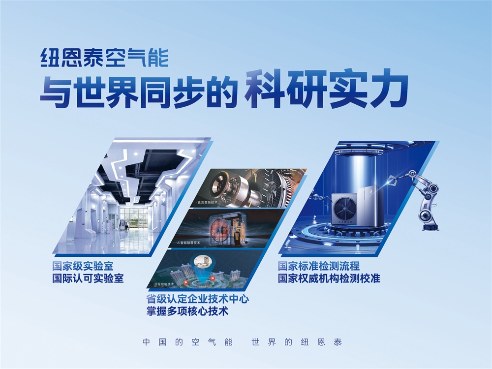 纽恩泰空气能口碑如何？百万用户好评，12年热泵行业领军品牌认证