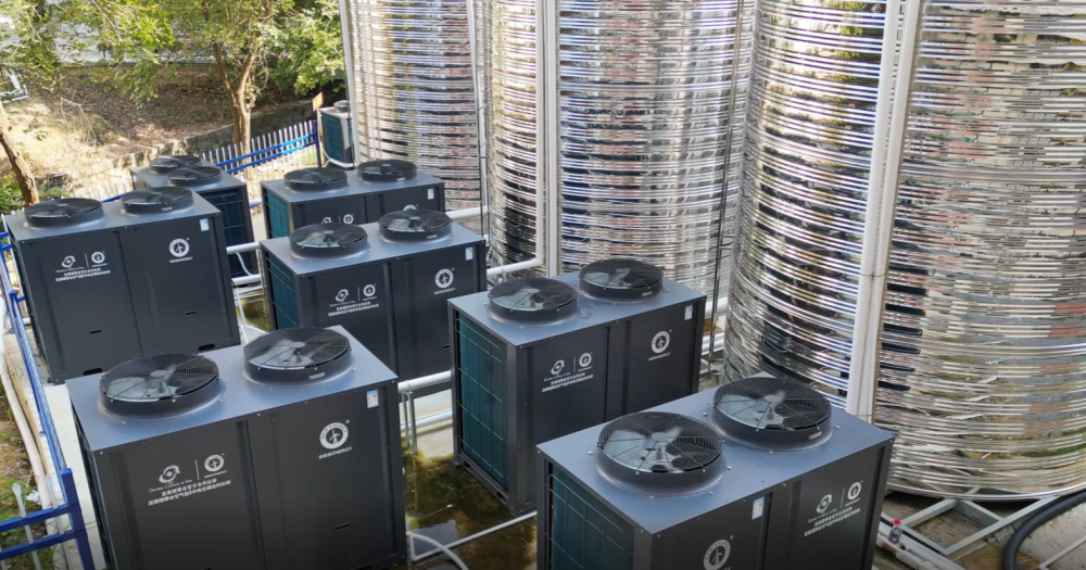30台纽恩泰骄焰机组构建广西河池学院绿色热水系统，实现舒适低碳校园生活