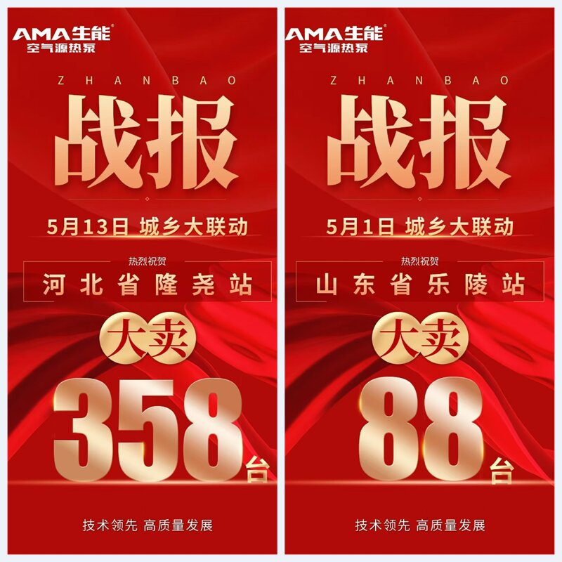 厉害！生能空气能六地城乡联动掀起绿色消费热潮，为行业下沉市场立标杆！