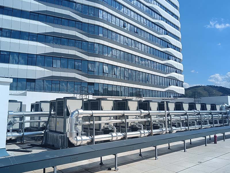 医院空气能热泵热水系统，建设绿色环保家园
