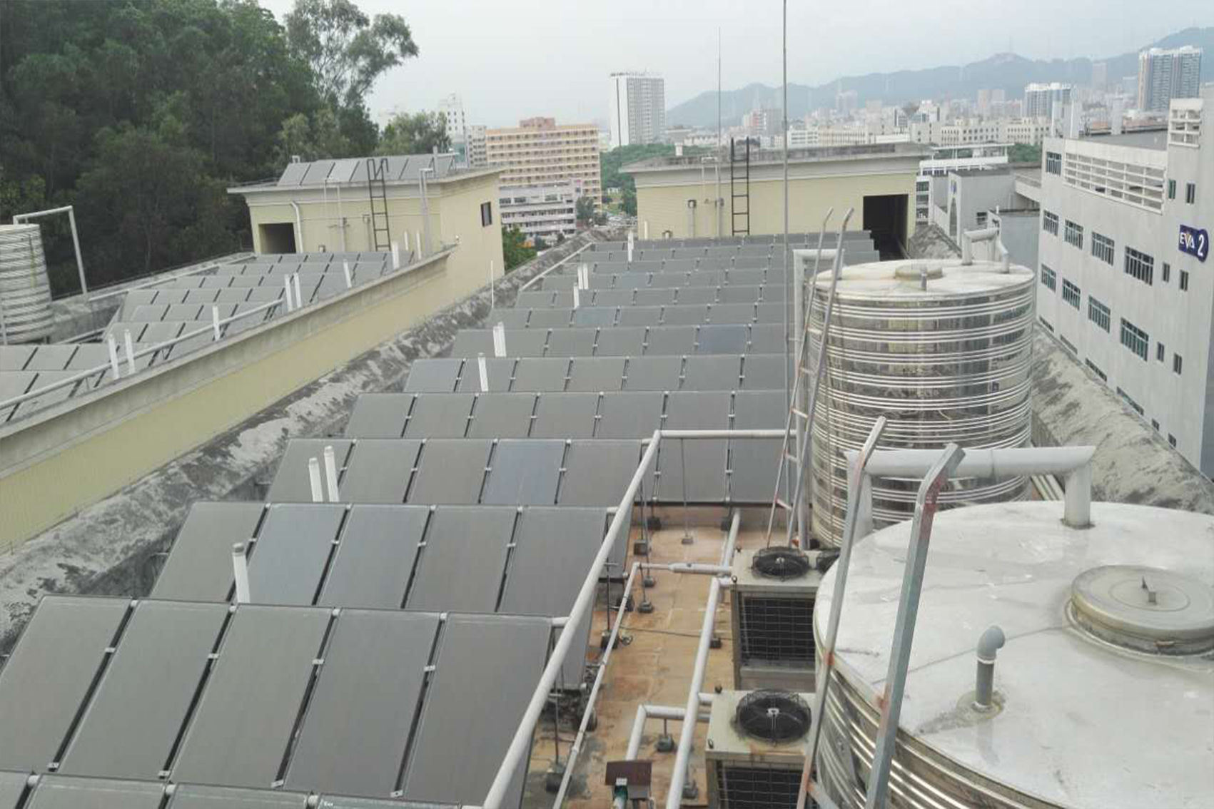 工地临建空气能热水如何分辨工程厂家