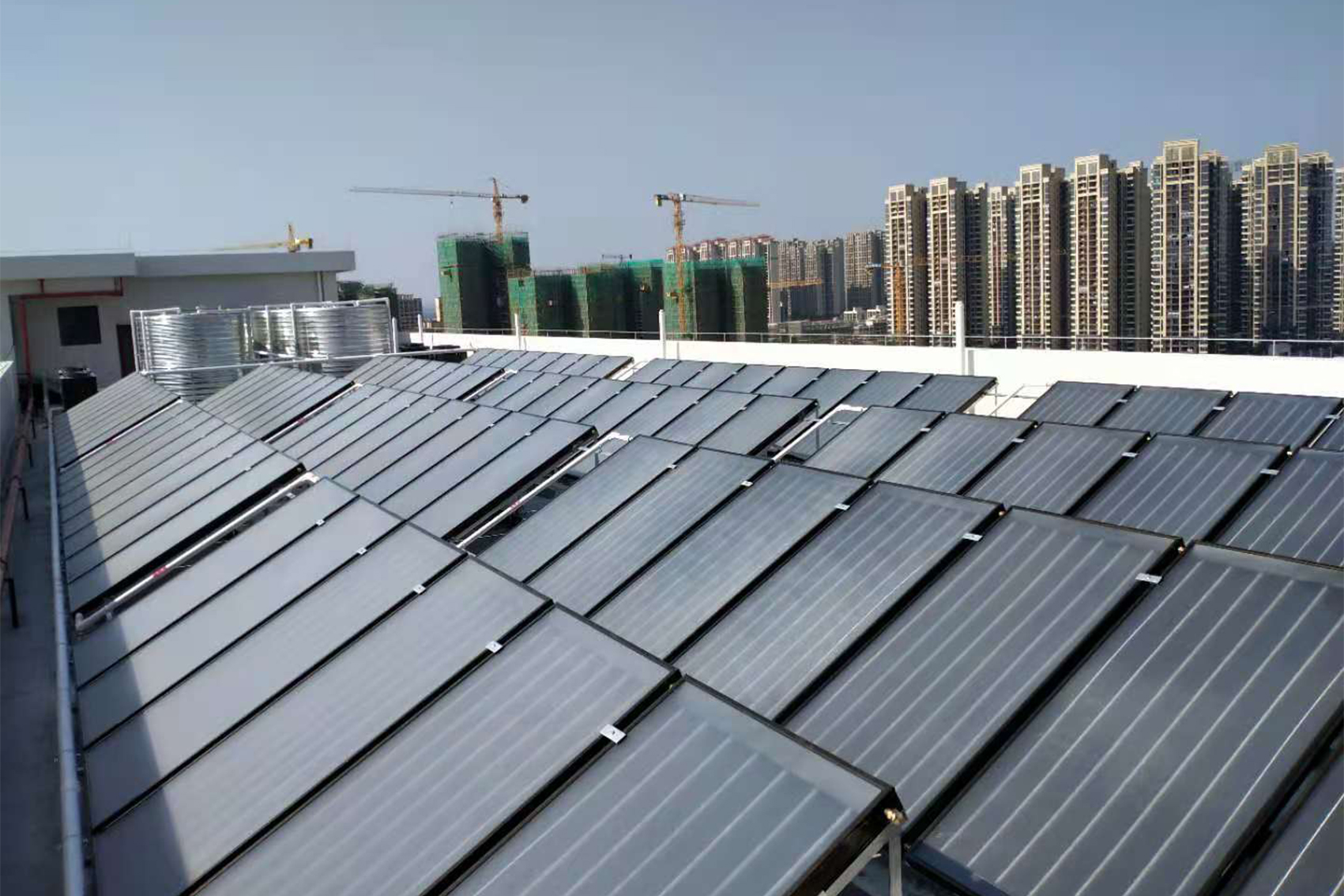 采购商用太阳能热水器如何找惠州实体工厂