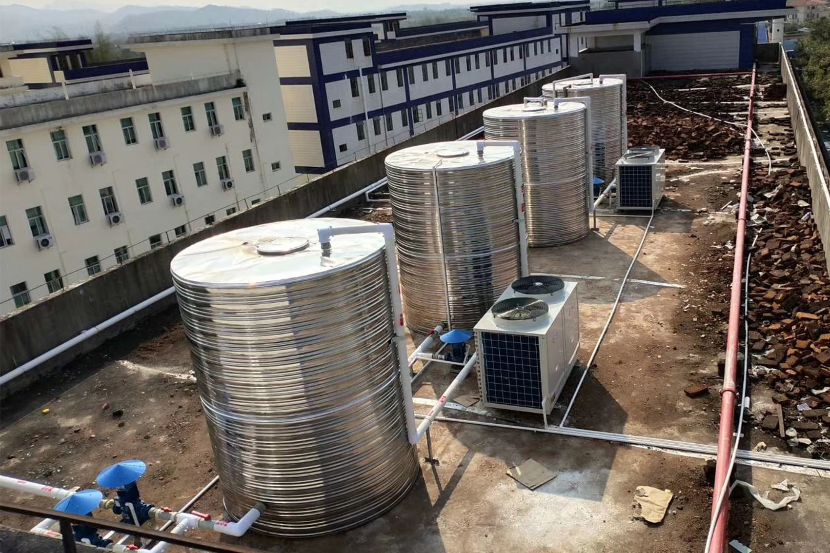 校园工厂宿舍楼热水系统选型，热水工程厂家筛选思路